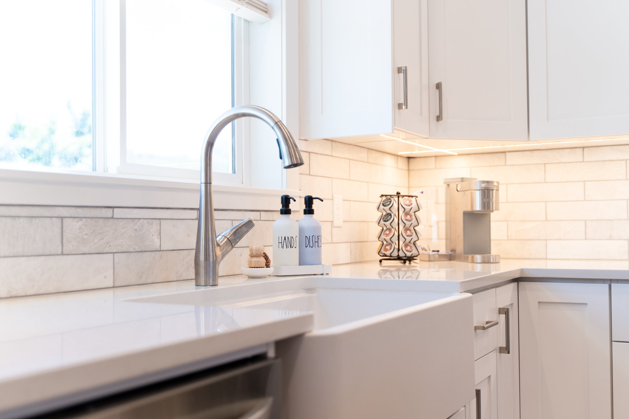 Fully equipped modern kitchen